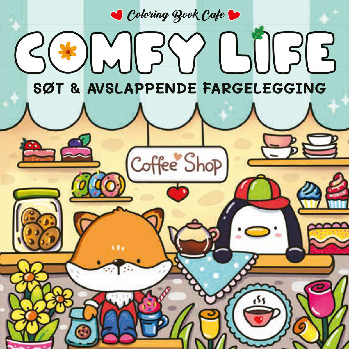 Comfy Life fargeleggingsbok