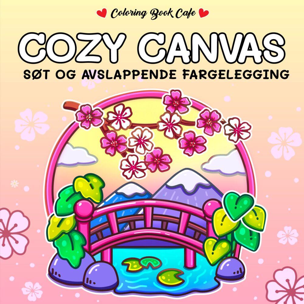 Cozy Canvas fargeleggingsbok
