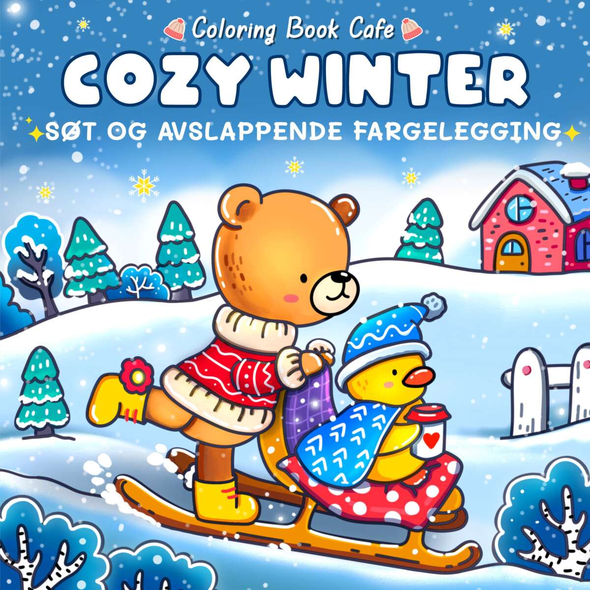 Cozy Winter fargeleggingsbok