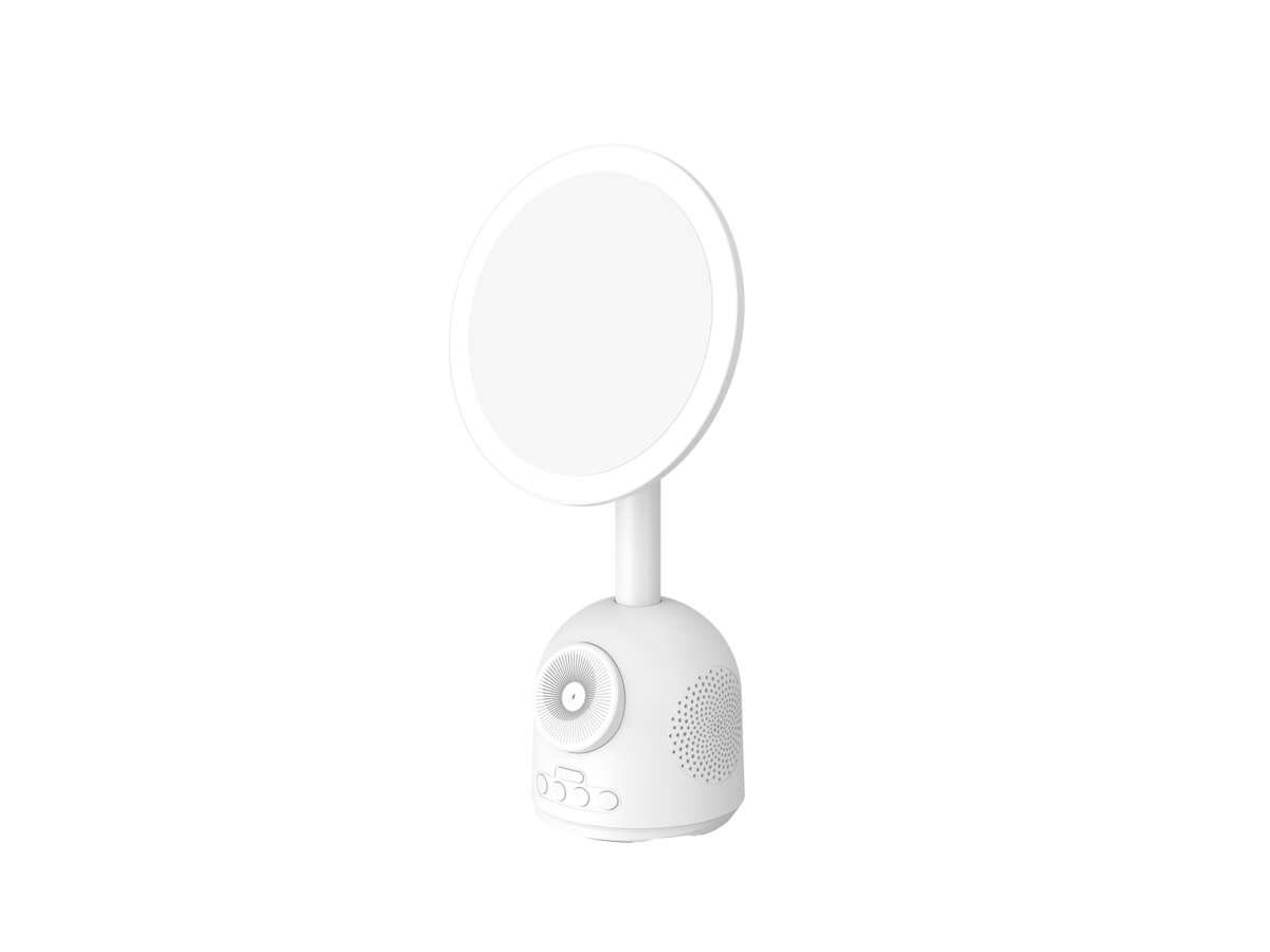 Sminkespeil med LED-lys og høyttaler W3039