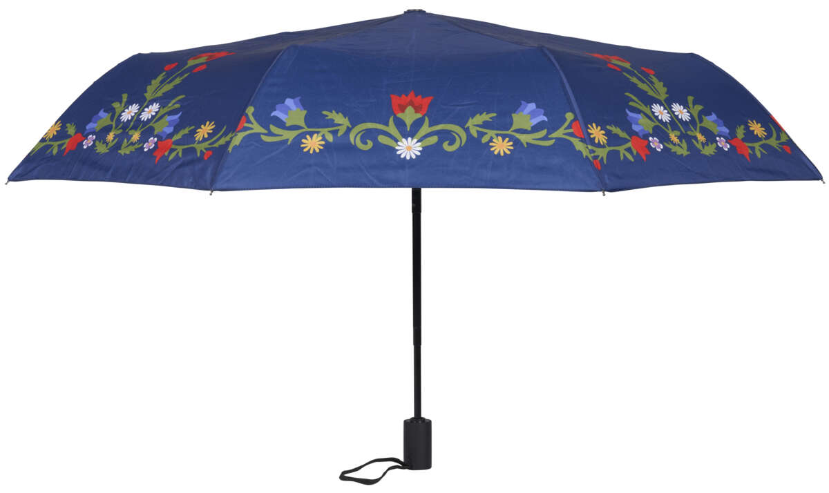 Sammenleggbar paraply til festdrakt