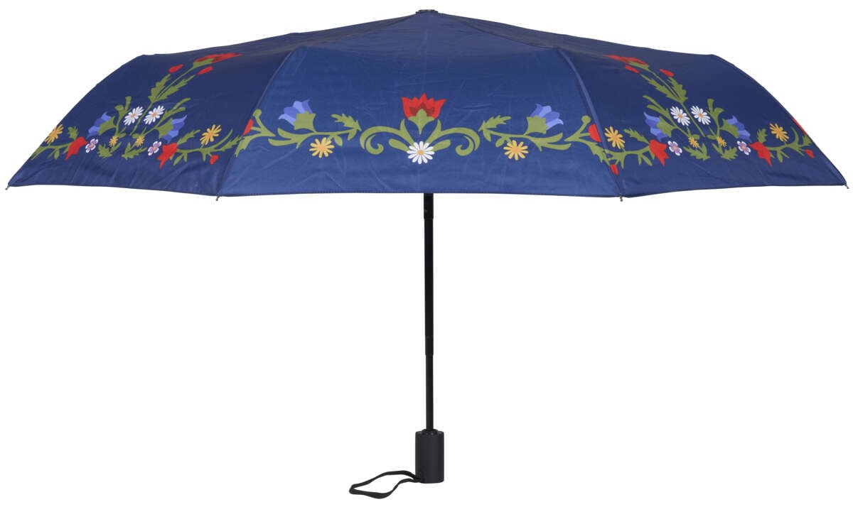 Sammenleggbar paraply til festdrakt