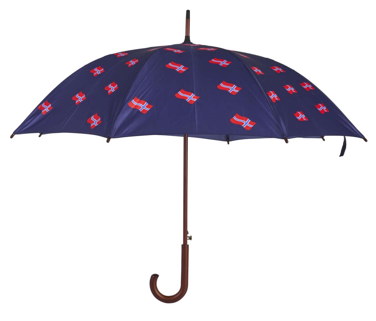 Paraply med treskaft til festdrakt