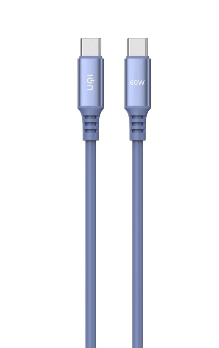 ION Pro CBX312-T-BLU USB-C til USB-C kabel 2 m