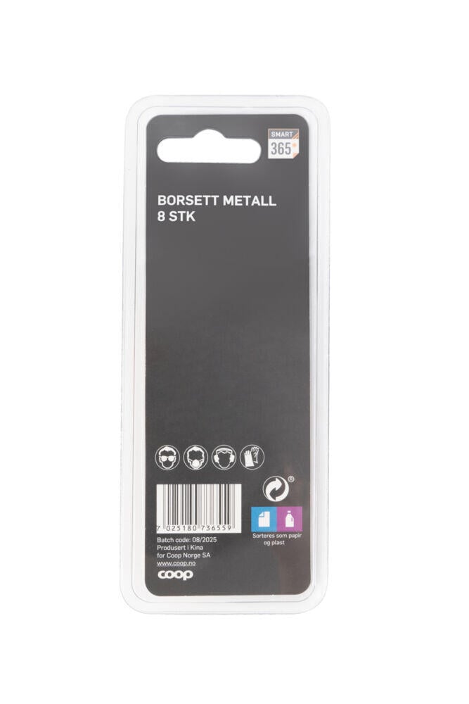 Smart 365* HHS bitssett 8-pk