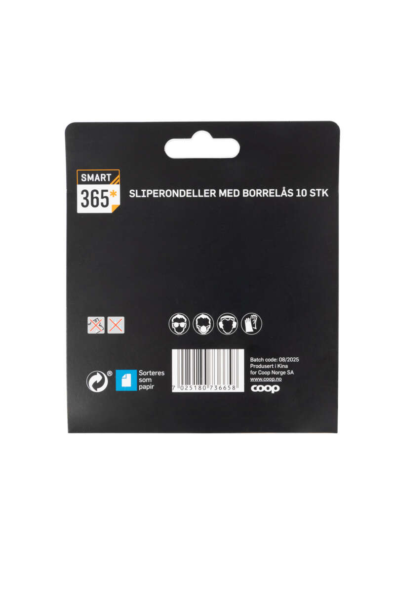 Smart 365* slipepapir 10-pk