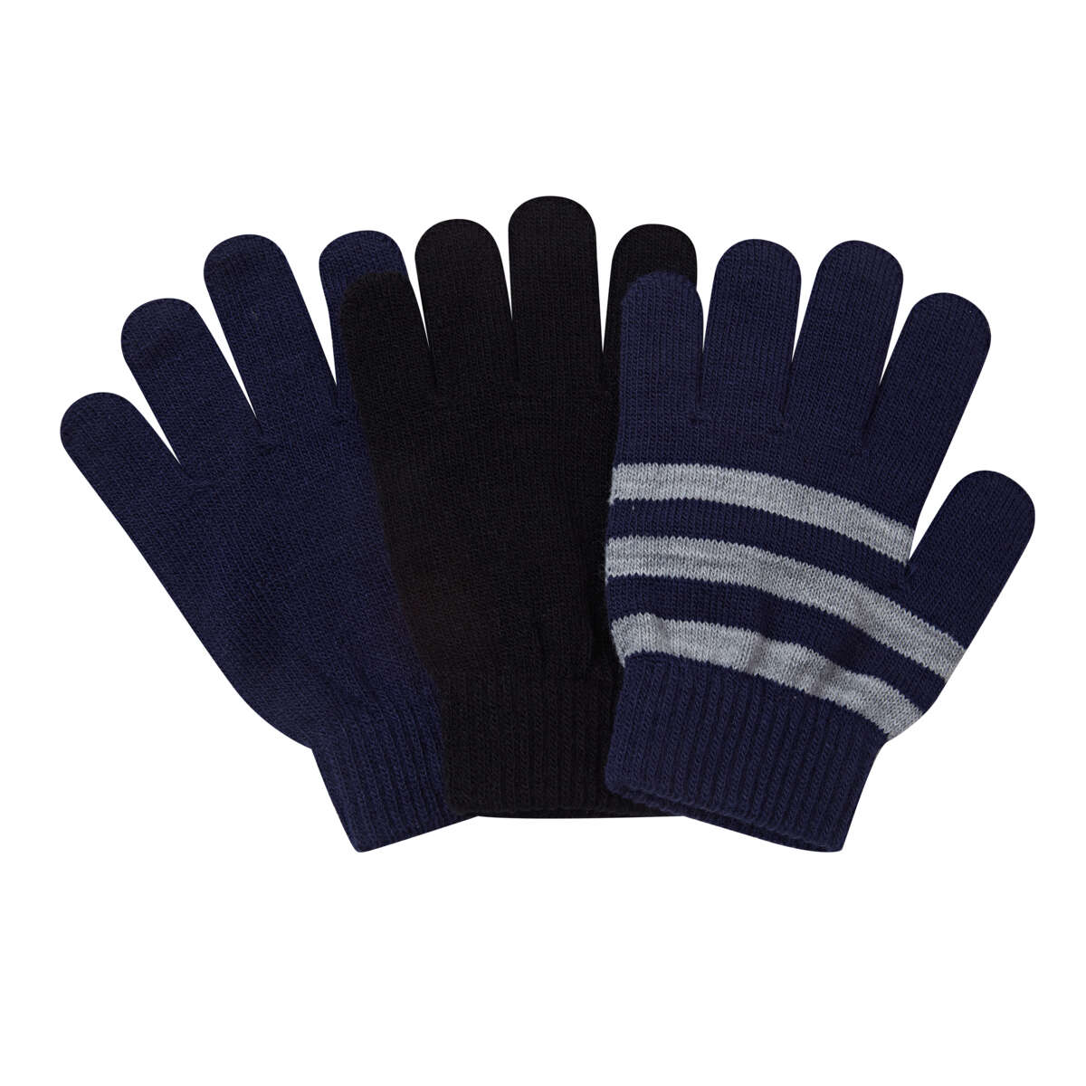 Okidoki Snø vanter 3-pk