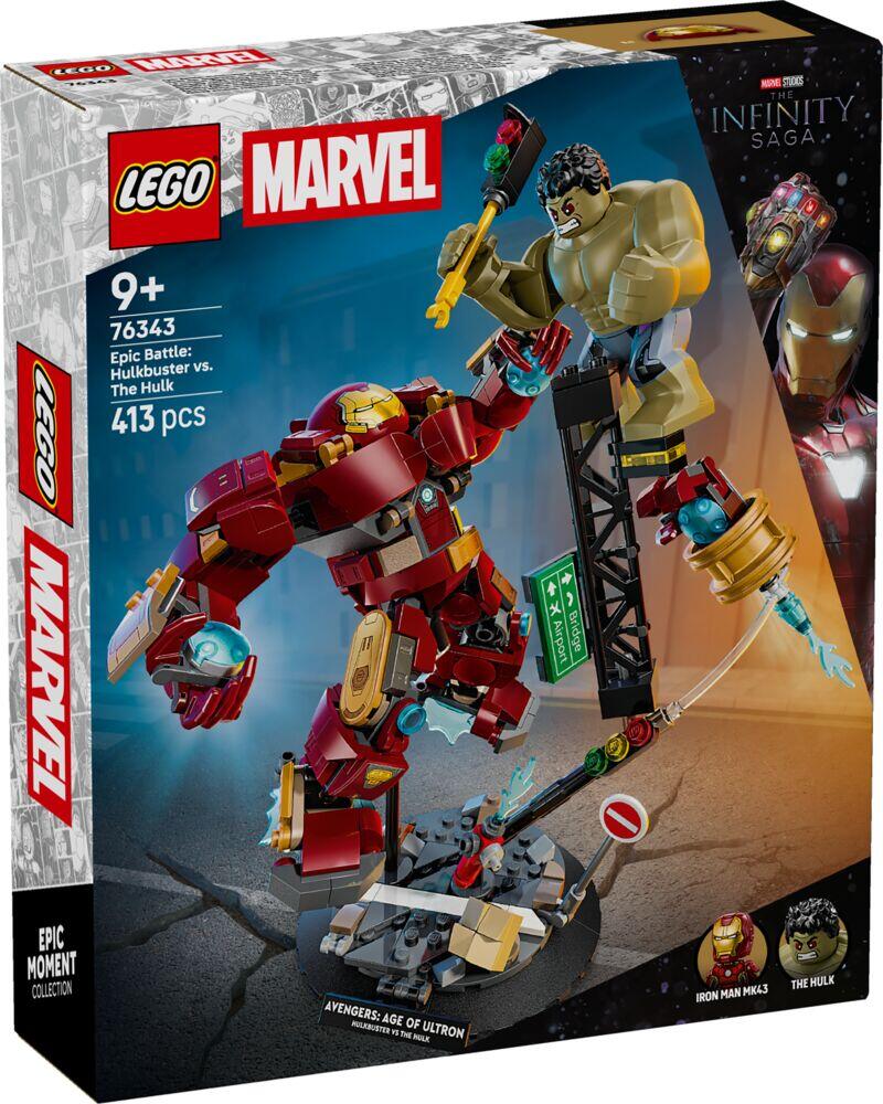 LEGO® ǀ Marvel Episk oppgjør: Hulkbuster mot Hulk 76343