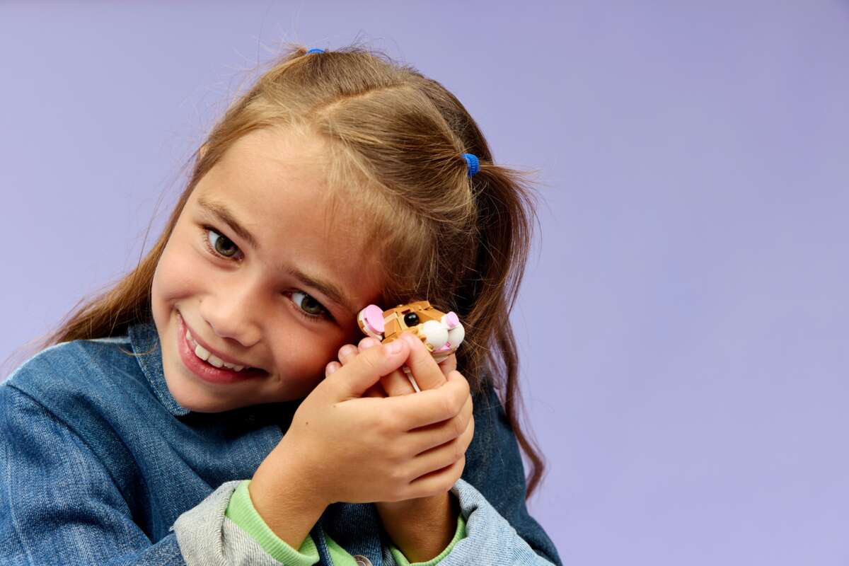 LEGO® Creator 3-i-1 Søt hamster med en blomst 31376