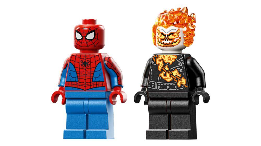 LEGO® ǀ Marvel Spider-Man mot Ghost Rider på motorsykkel 76335