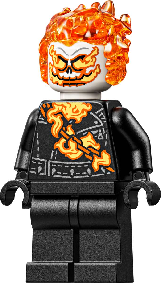 LEGO® ǀ Marvel Spider-Man mot Ghost Rider på motorsykkel 76335