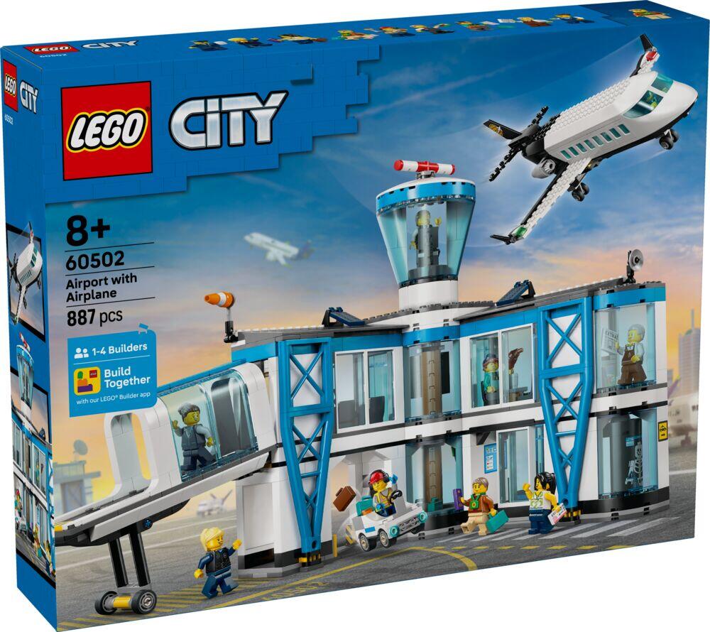 LEGO® City Flyplass og fly 60502