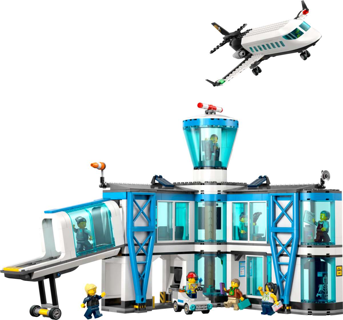 LEGO® City Flyplass og fly 60502