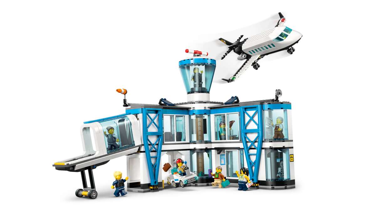 LEGO® City Flyplass og fly 60502
