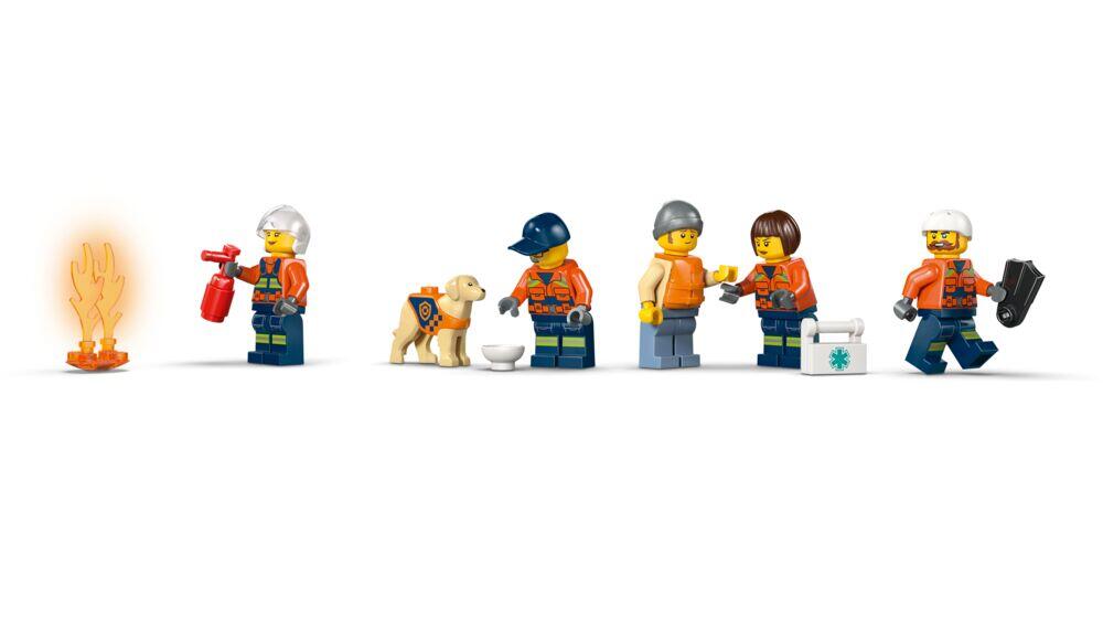 LEGO® City Kystvaktens helikopter og redningsbåt 60504