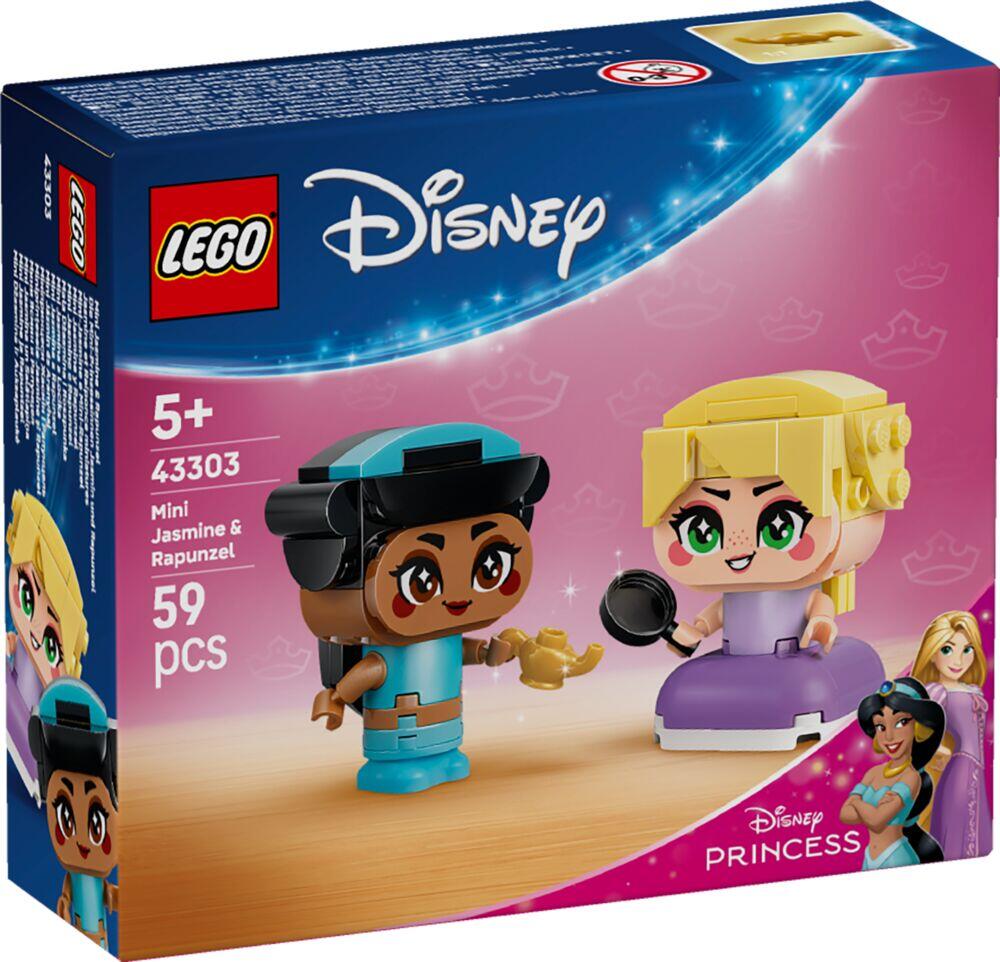 LEGO® ǀ Disney Princess Miniatyrer av Sjasmin og Rapunsel 43303