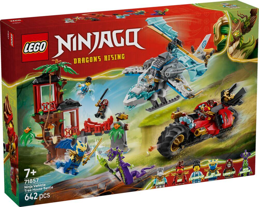 LEGO® NINJAGO® Action i ninjaenes trehytte 71857