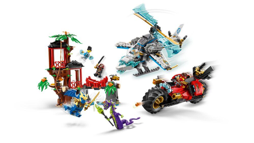 LEGO® NINJAGO® Action i ninjaenes trehytte 71857