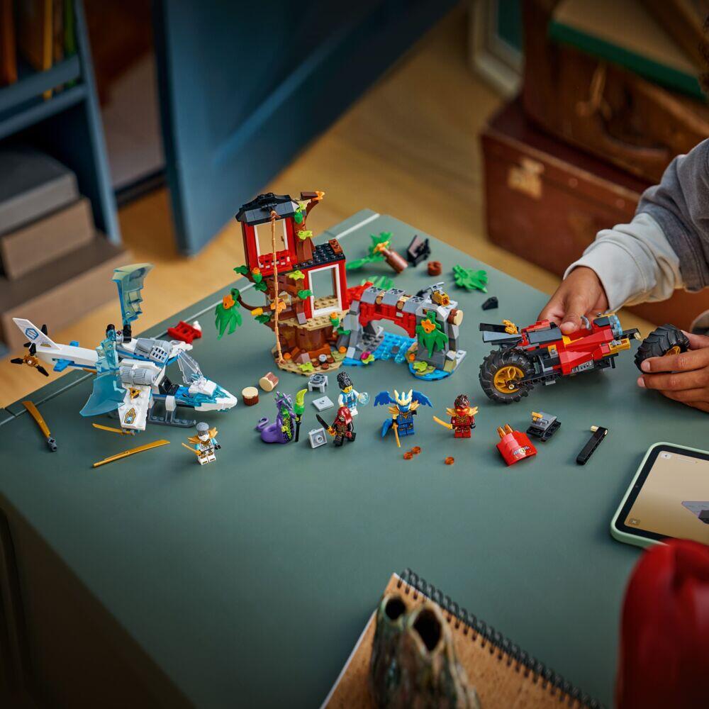 LEGO® NINJAGO® Action i ninjaenes trehytte 71857