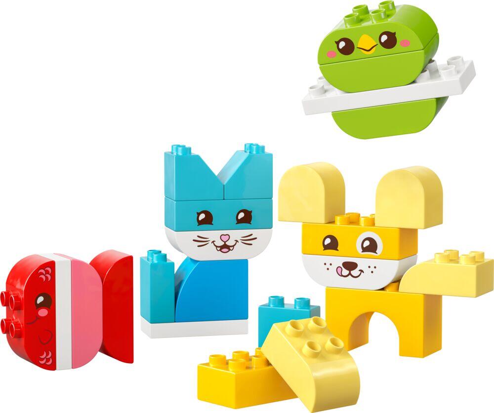 LEGO® DUPLO® Mine første 3-i-1 Kreative, søte kjæledyr 10477