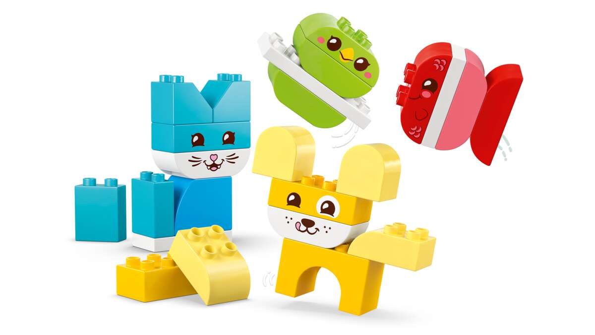 LEGO® DUPLO® Mine første 3-i-1 Kreative, søte kjæledyr 10477