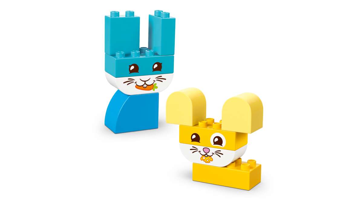 LEGO® DUPLO® Mine første 3-i-1 Kreative, søte kjæledyr 10477