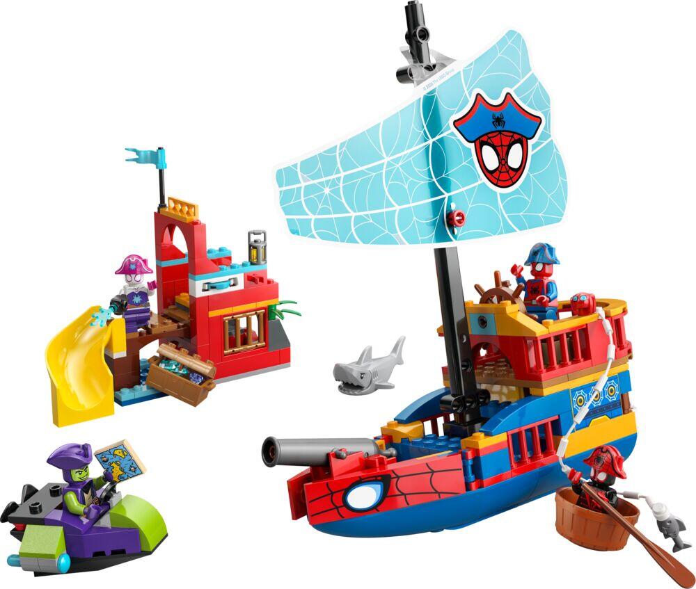 LEGO® ǀ Marvel Spidey og hans fantastiske venner Team Spideys sjørøverskute 11208