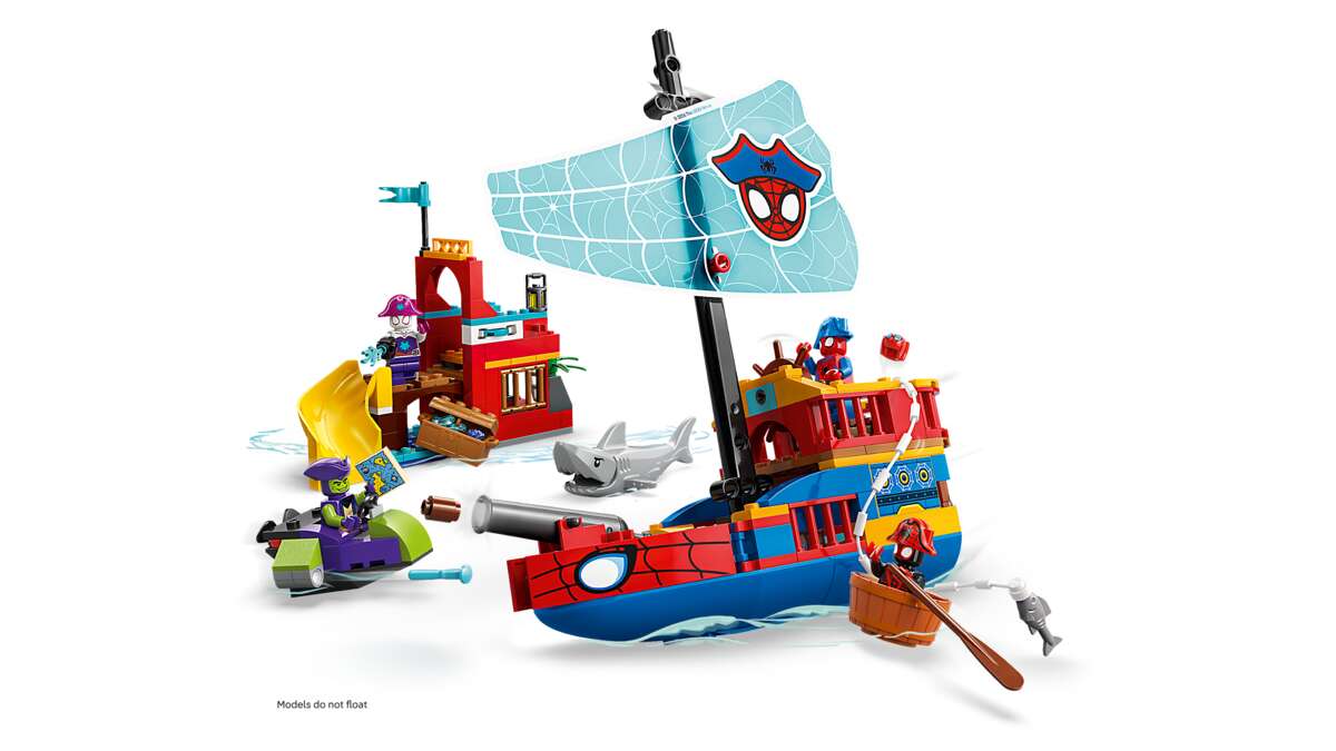 LEGO® ǀ Marvel Spidey og hans fantastiske venner Team Spideys sjørøverskute 11208