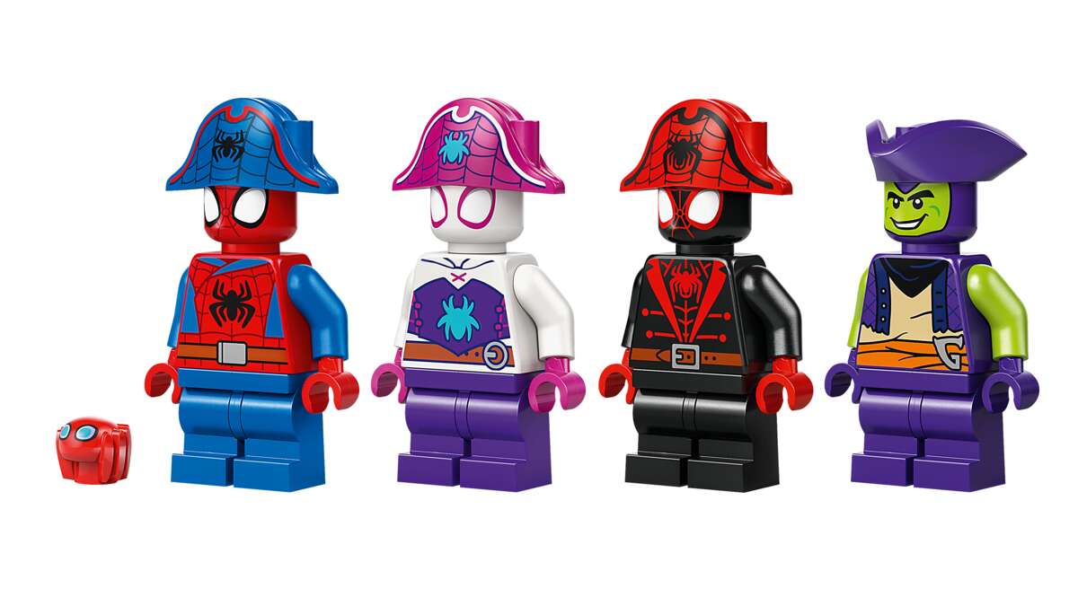 LEGO® ǀ Marvel Spidey og hans fantastiske venner Team Spideys sjørøverskute 11208
