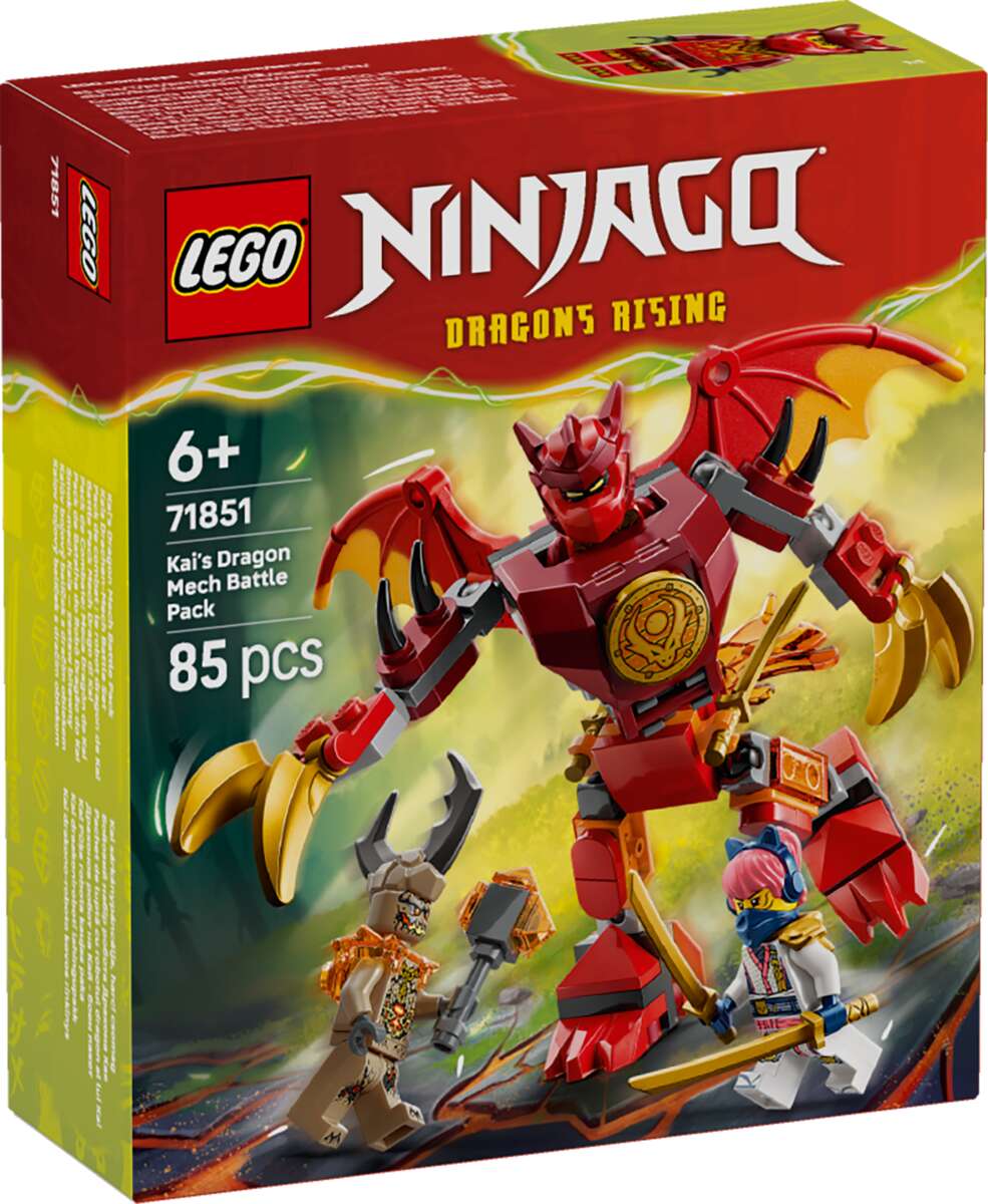 LEGO® NINJAGO® Stridspakke med Kais dragerobot 71851