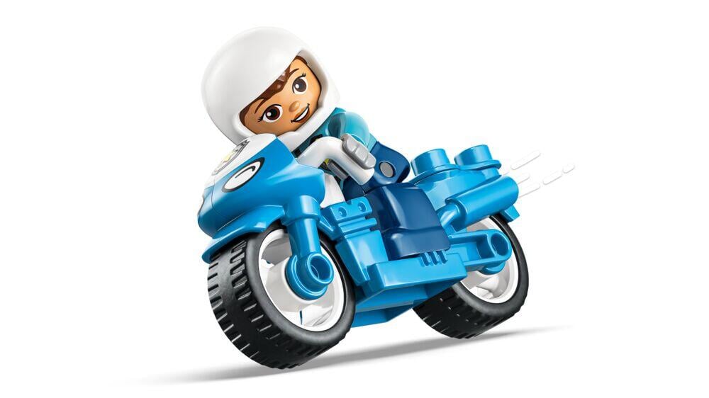LEGO® DUPLO® Town Blå politimotorsykkel 10471