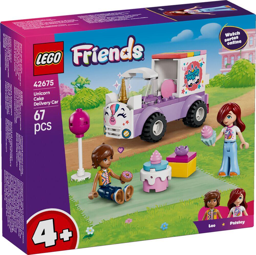 LEGO® Friends Kakebil med enhjørningdekor 42675
