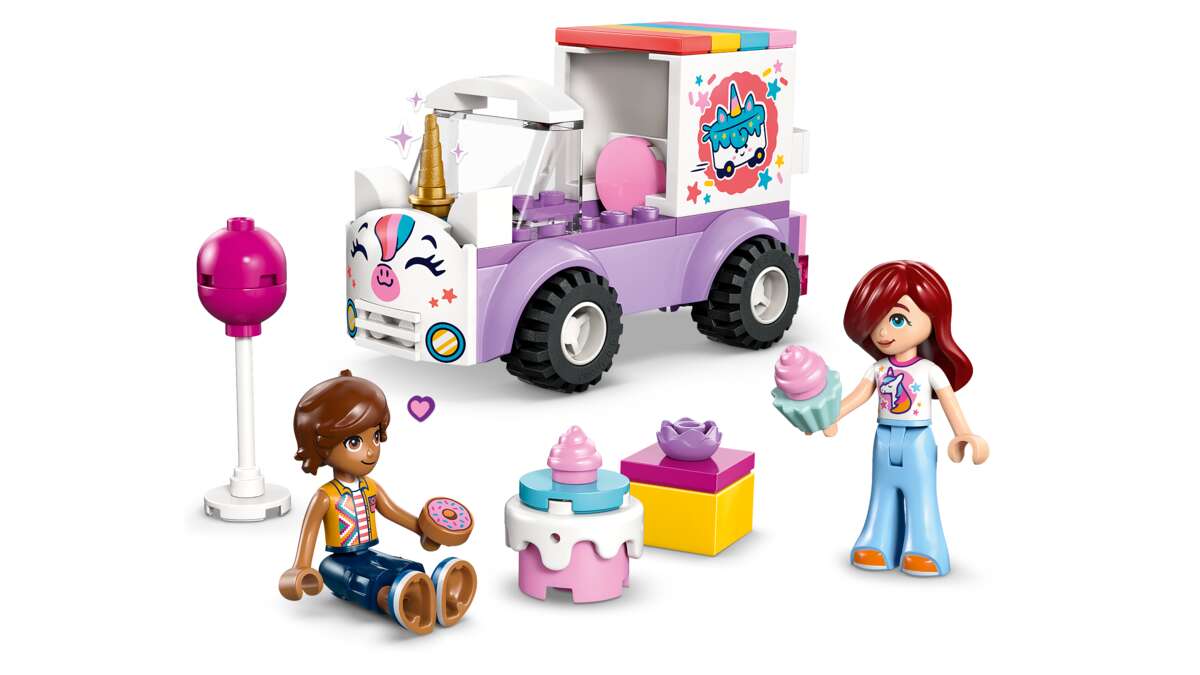 LEGO® Friends Kakebil med enhjørningdekor 42675