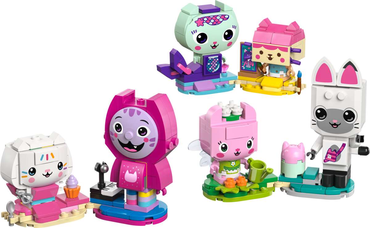 LEGO® Gabbys dukkehus Gabbys klossebygde kattevenner 11215