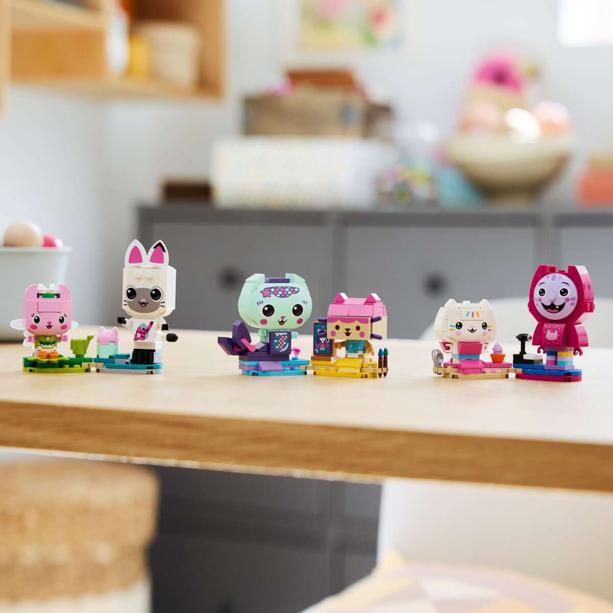 LEGO® Gabbys dukkehus Gabbys klossebygde kattevenner 11215