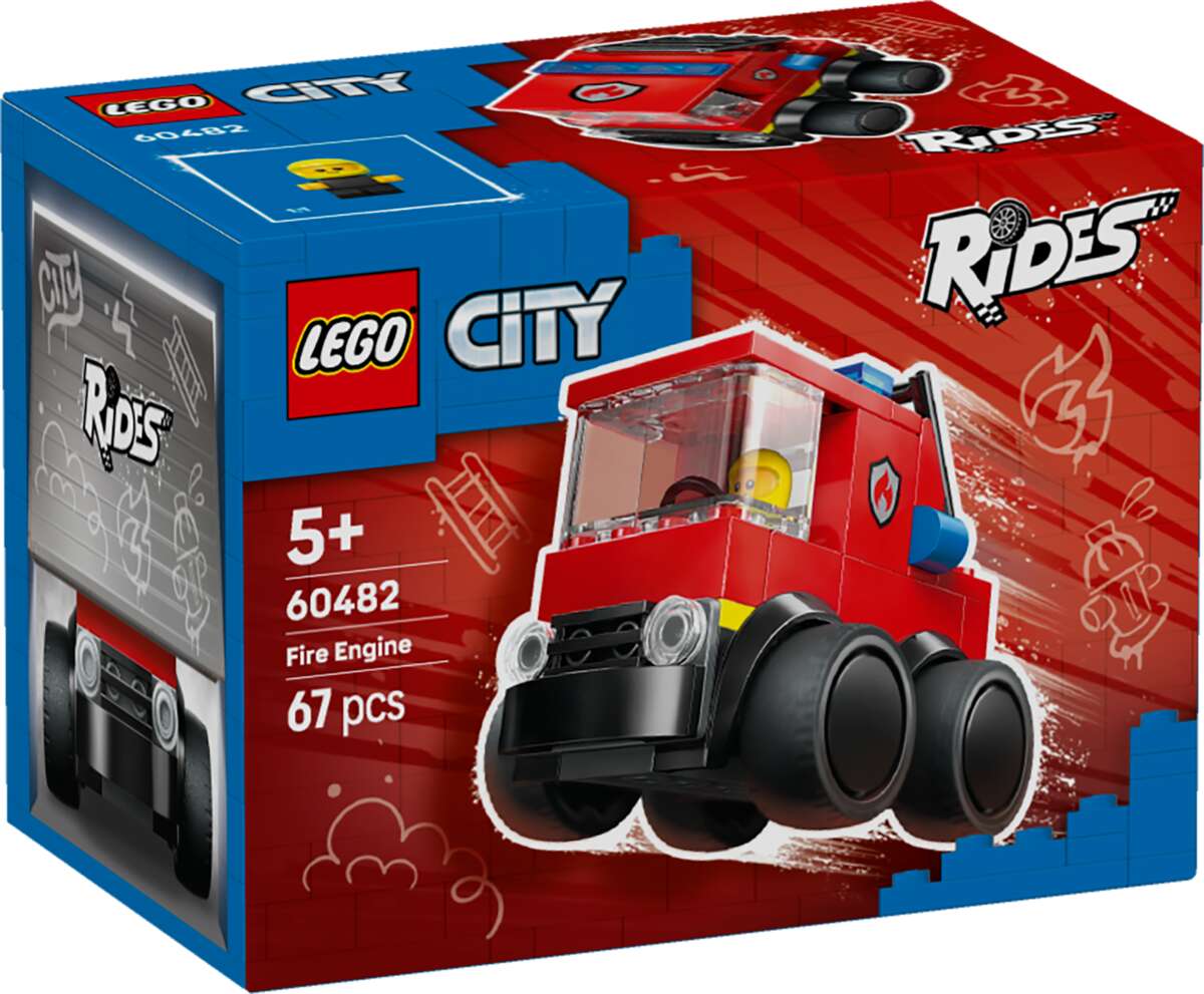 LEGO® City Kjøretøy – brannbil 60482