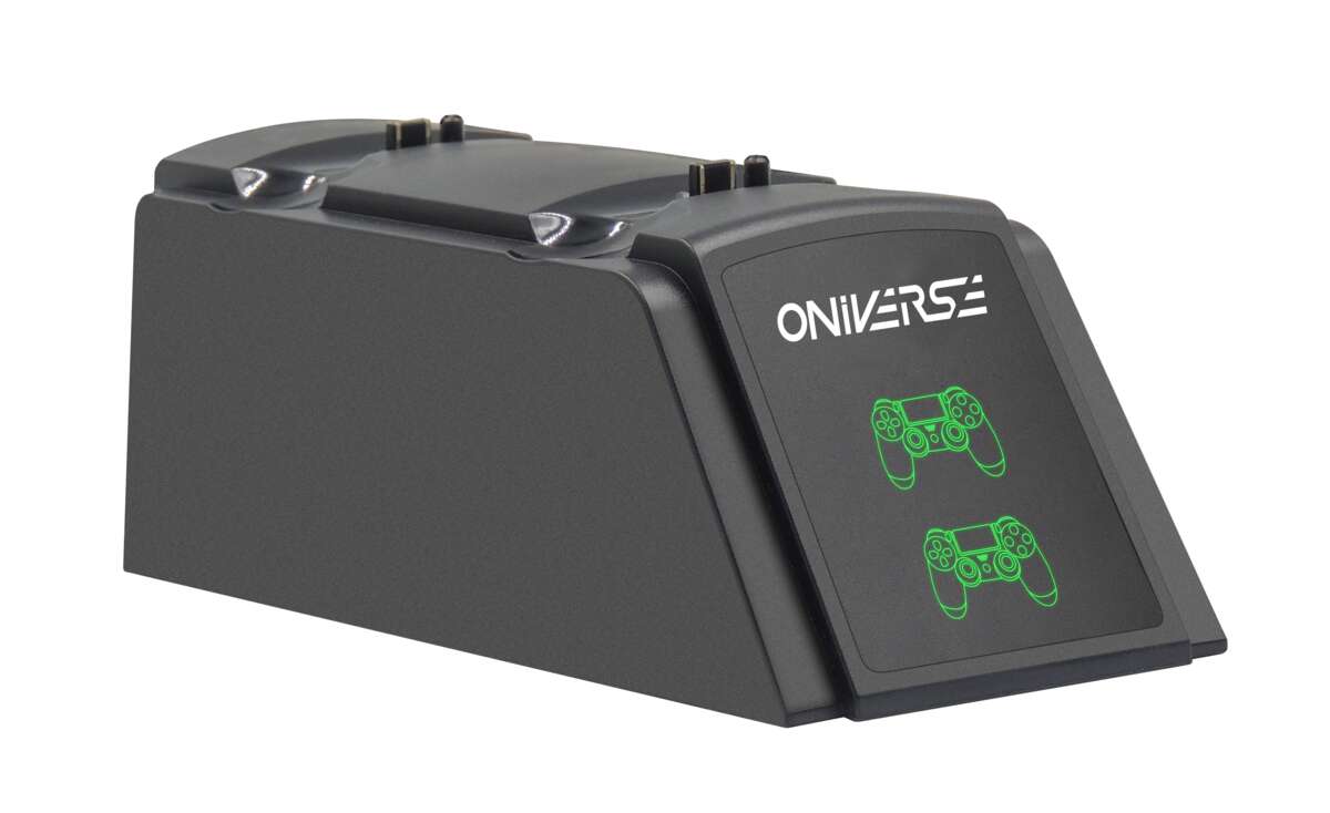 ONIVERSE dobbel ladestasjon for PS4™-kontrollere