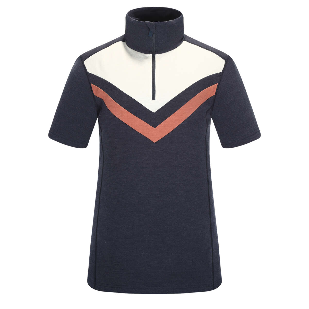 Skogstad Lyngør half-zip t-skjorte dame