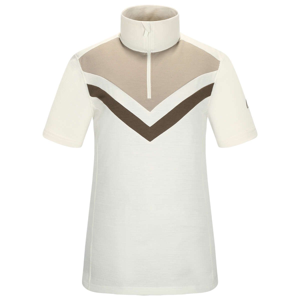 Skogstad Lyngør half-zip t-skjorte dame