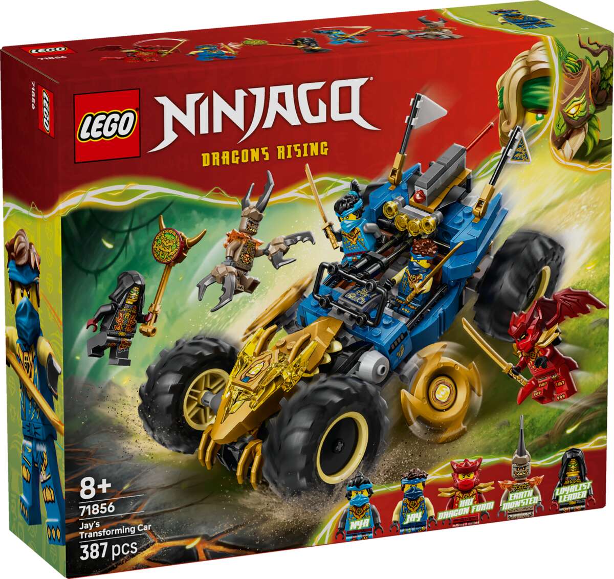 LEGO® NINJAGO® Jays forvandlingskjøretøy 71856