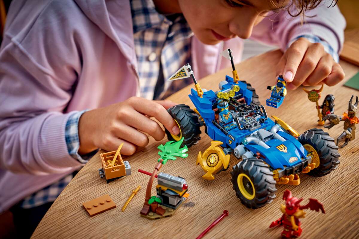 LEGO® NINJAGO® Jays forvandlingskjøretøy 71856