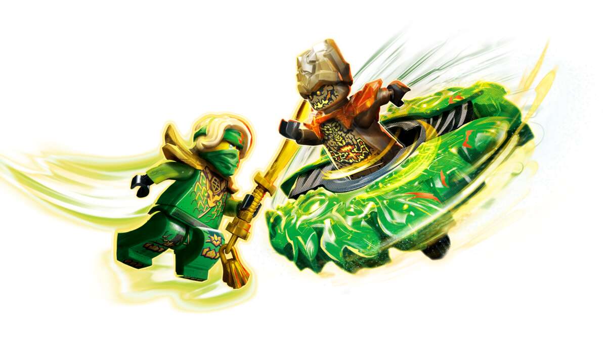 LEGO® NINJAGO® Lloyd mot Jordmonster-spinner 71850