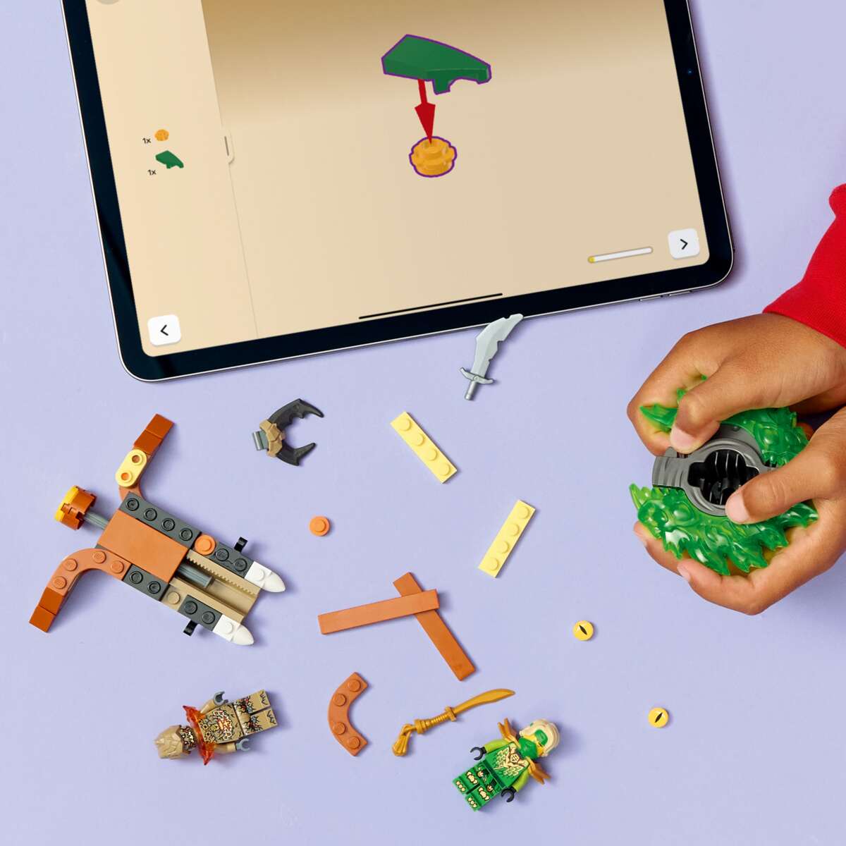 LEGO® NINJAGO® Lloyd mot Jordmonster-spinner 71850