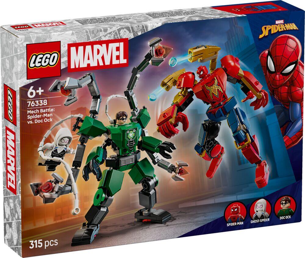 LEGO® ǀ Marvel Robotkamp: Spider-Man mot Doc Ock 76338