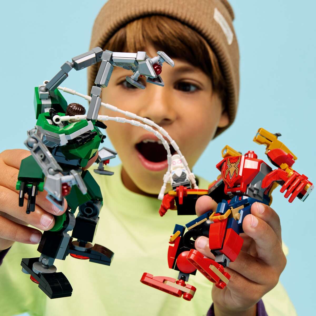 LEGO® ǀ Marvel Robotkamp: Spider-Man mot Doc Ock 76338