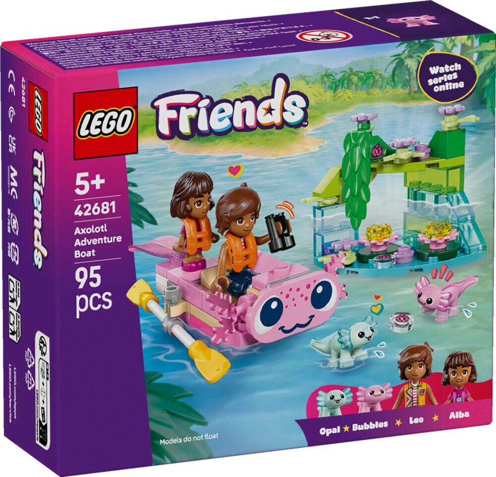 LEGO® Friends Axolotl-utforskningsbåt 42681