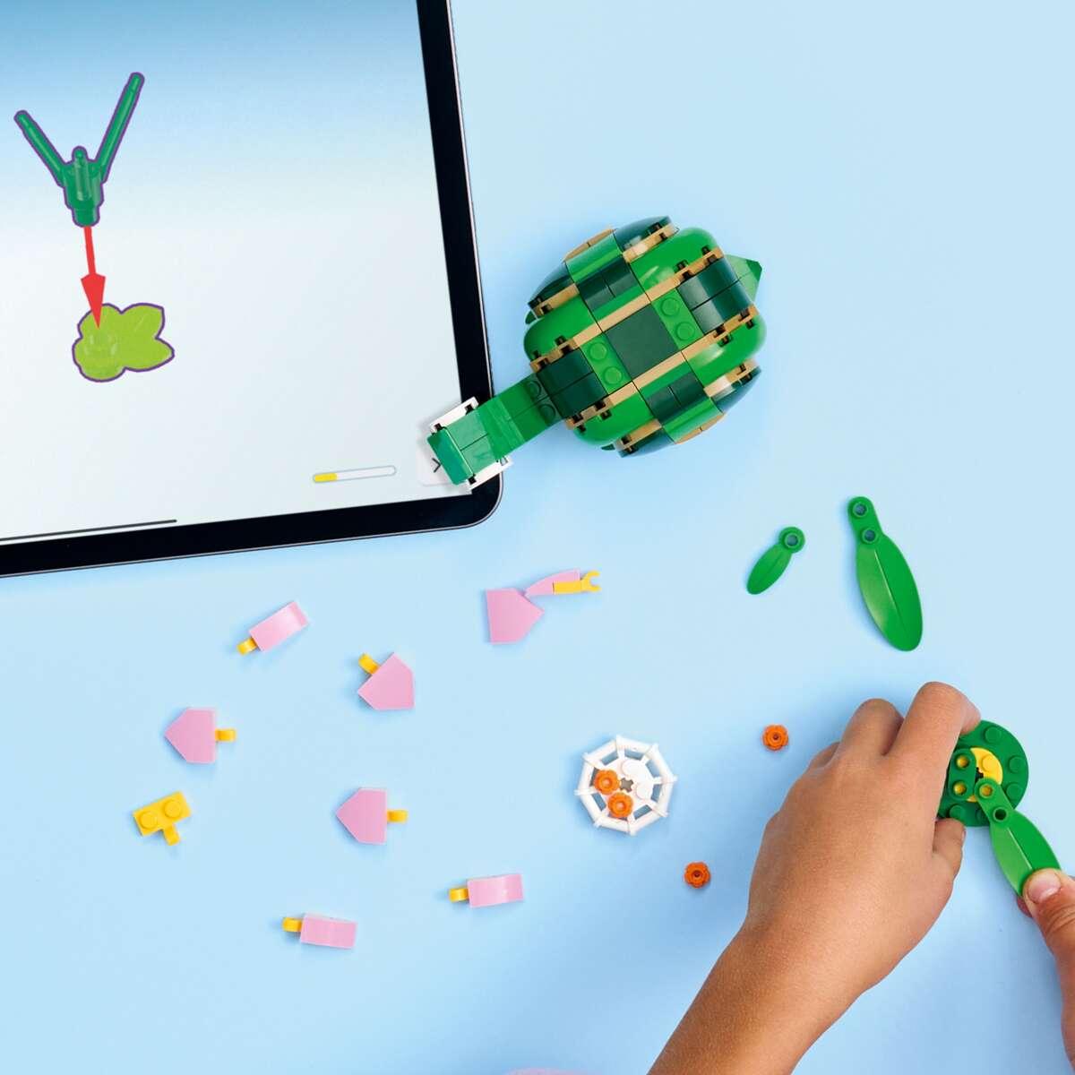 LEGO® Creator 3-i-1 Skilpadde med vannliljeblomst 31377