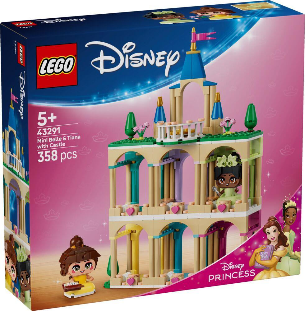 LEGO® ǀ Disney Princess Miniatyrer av Belle og Tiana med slott 43291