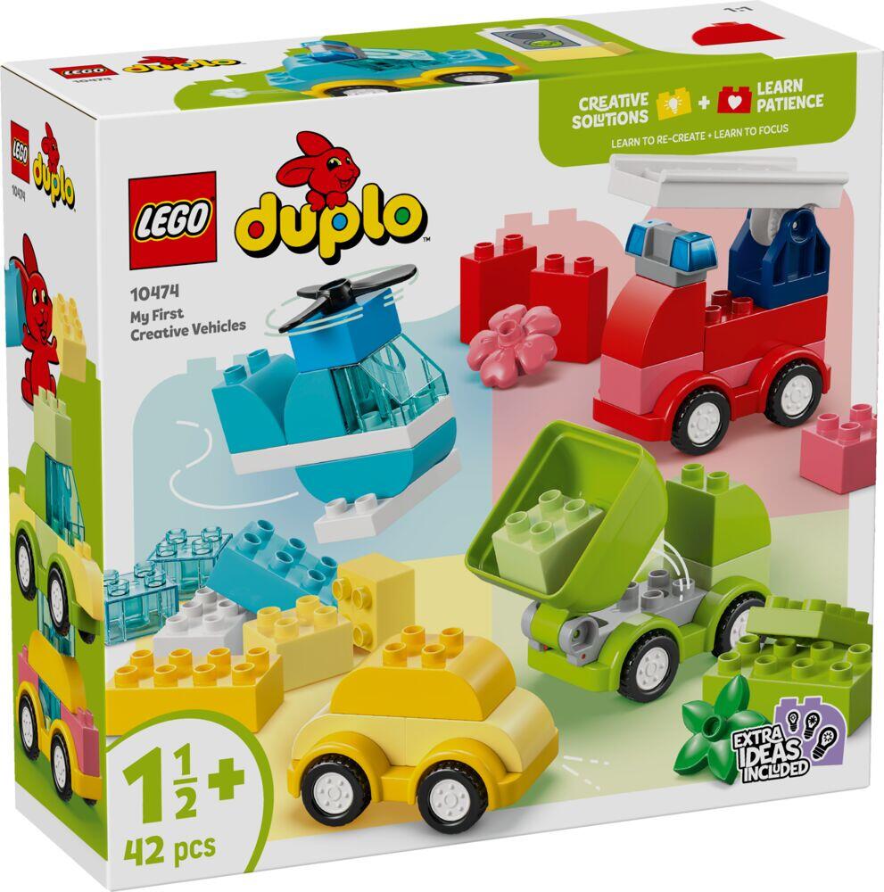 LEGO® DUPLO® Mine første kreative kjøretøy 10474