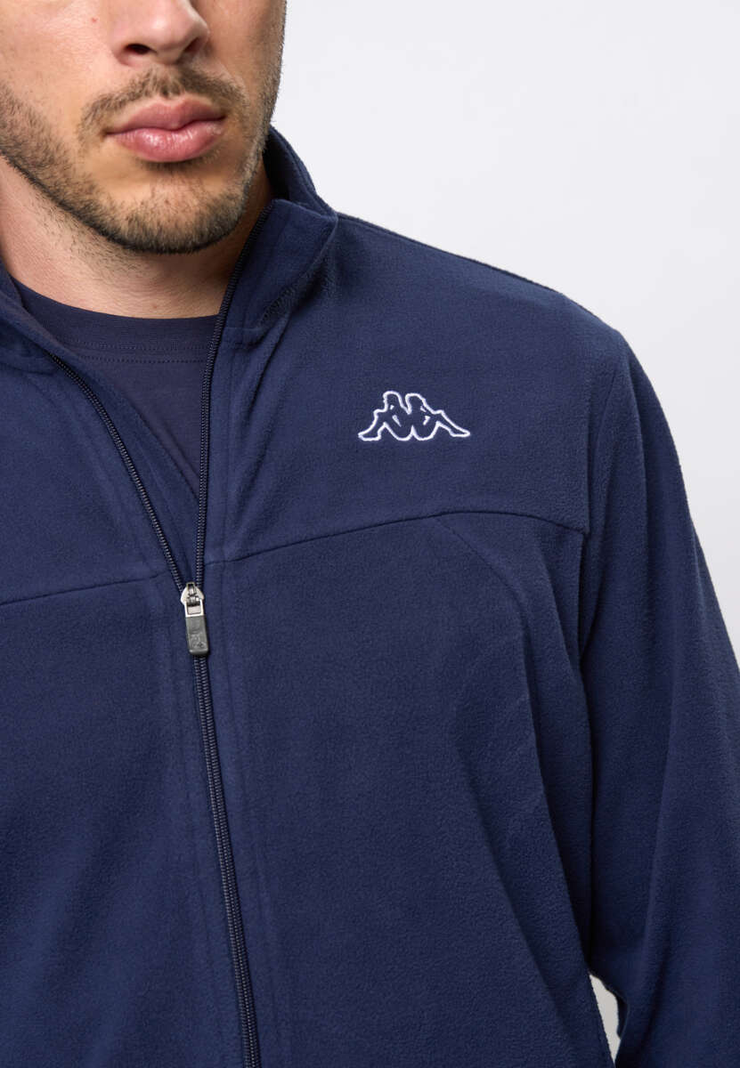 Kappa Logo Saurion fleecejakke herre